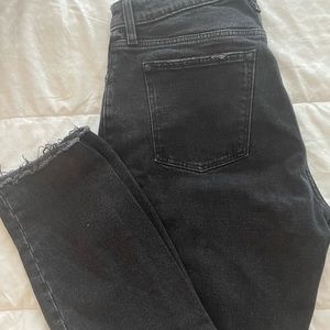 Perfect black jeans for fall. Only worn one time last year & do not fit anymore